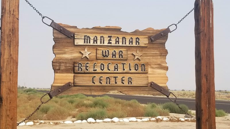 Entrance to Manzanar