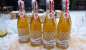 Sparkling Ice Cider from Domaine Neige
