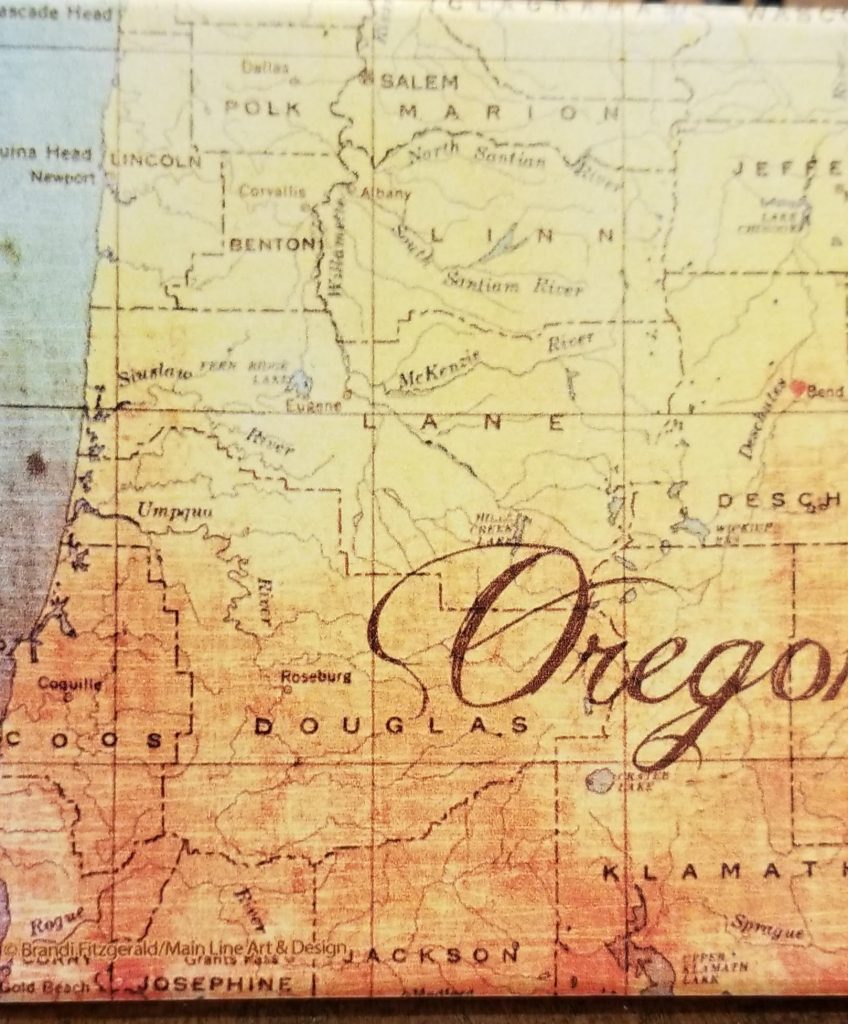 Oregon Map