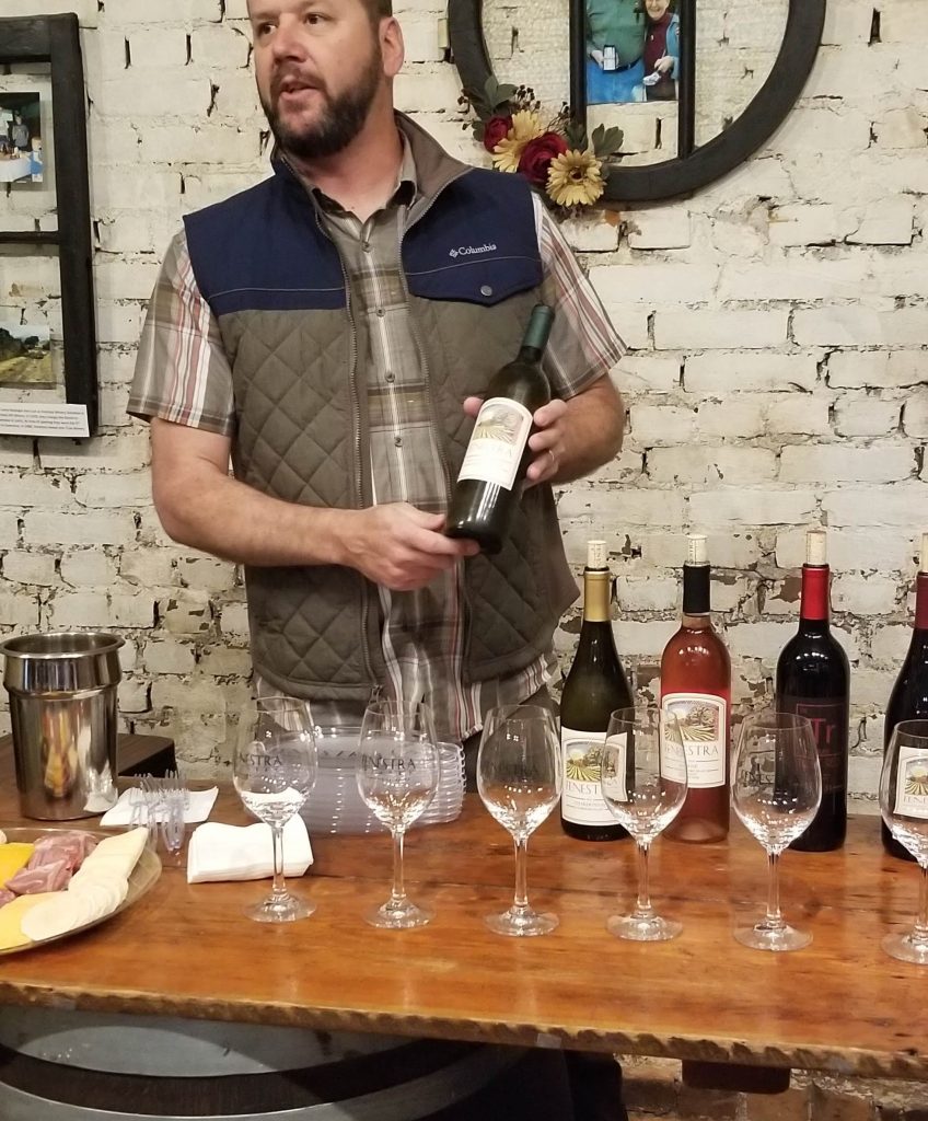 Aaron, Winemaker for Fenestra Winery