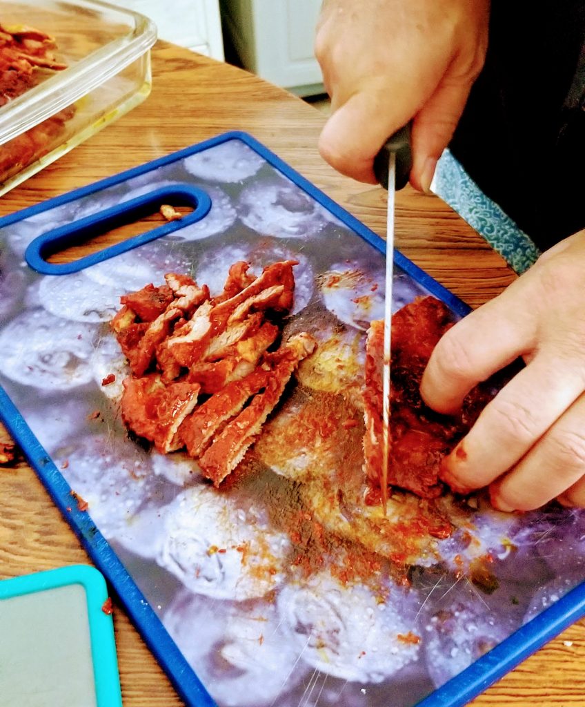 achiote flavored pork