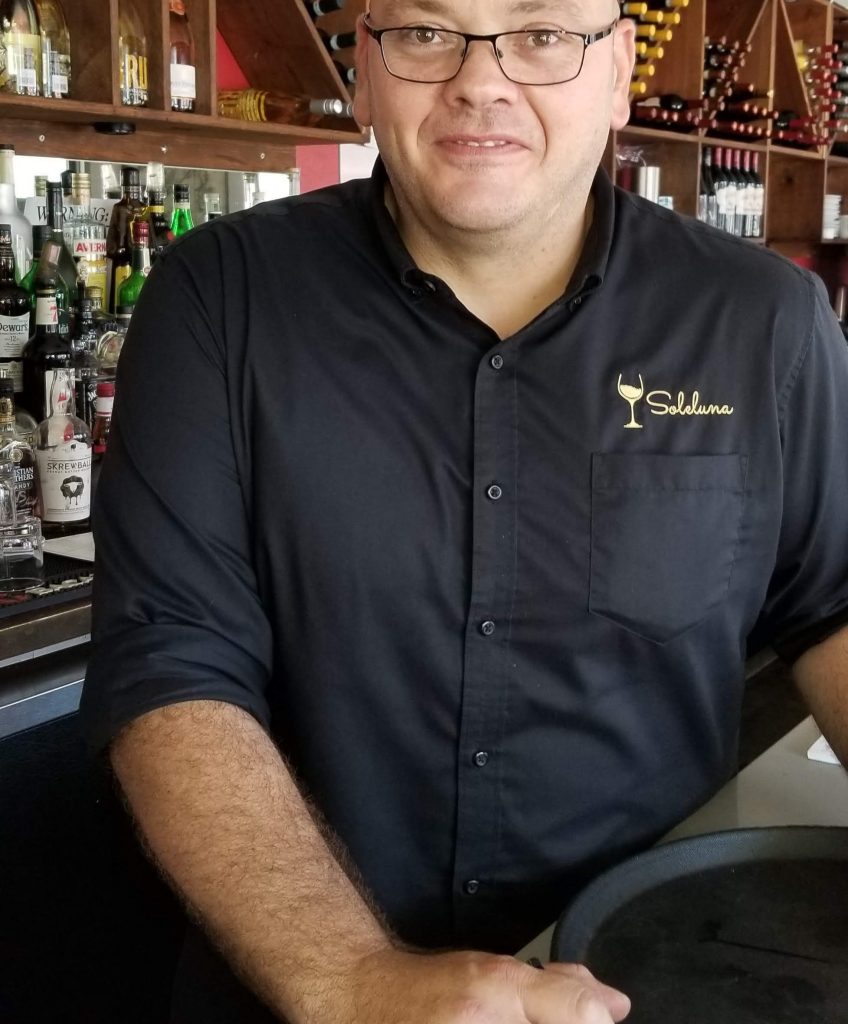 Michele Borelli, owner Sole Luna Restaurant