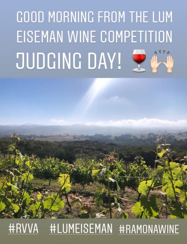 Lum Eisenman wine Contest Judging Day