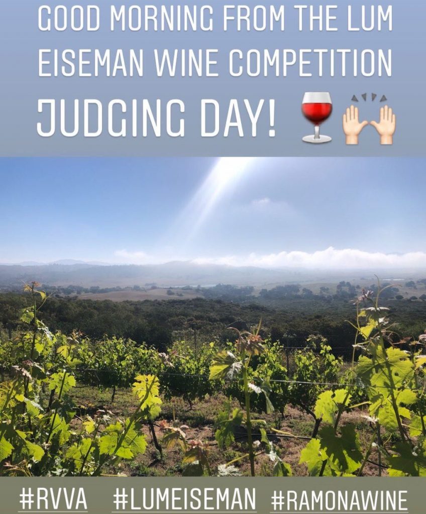 Lum Eisenman wine Contest Judging Day