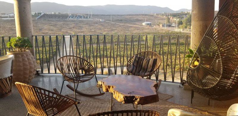 New Patio at La Lomita Winery