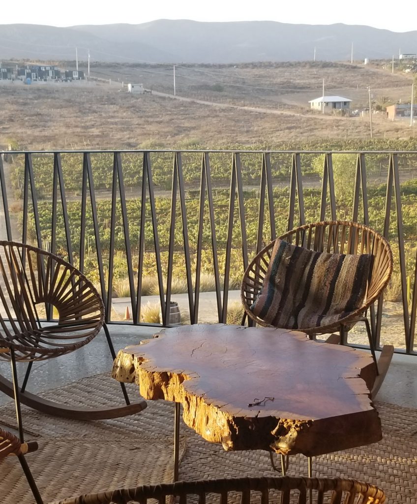 New Patio at La Lomita Winery