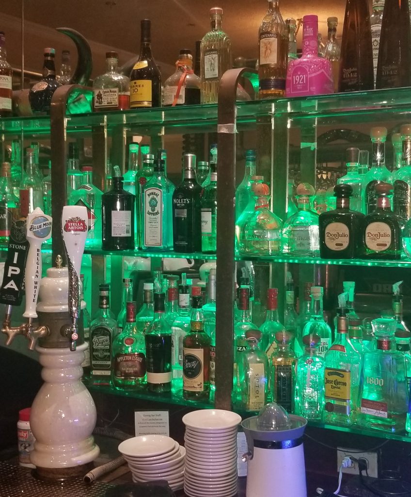 The bar at Rei do Gado