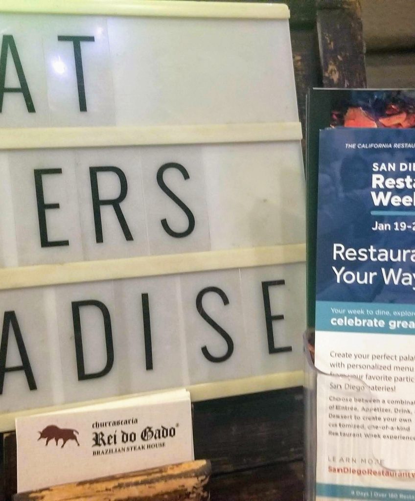 San Diego Restaurant Week offerings