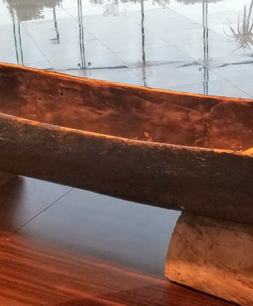 Canoe from the Pechanga Band of Luiseno Indians