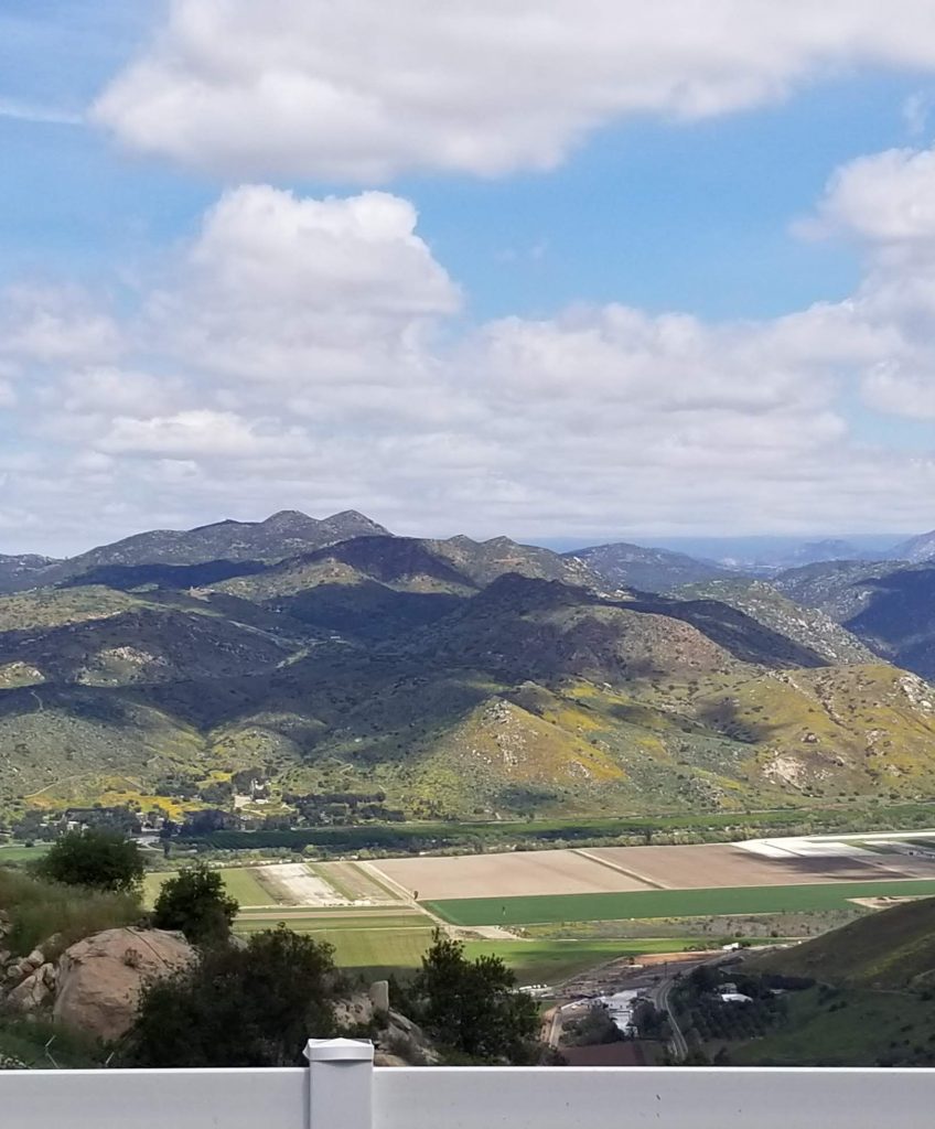 San Pasqual Valley - view from Speckle Rock Winery