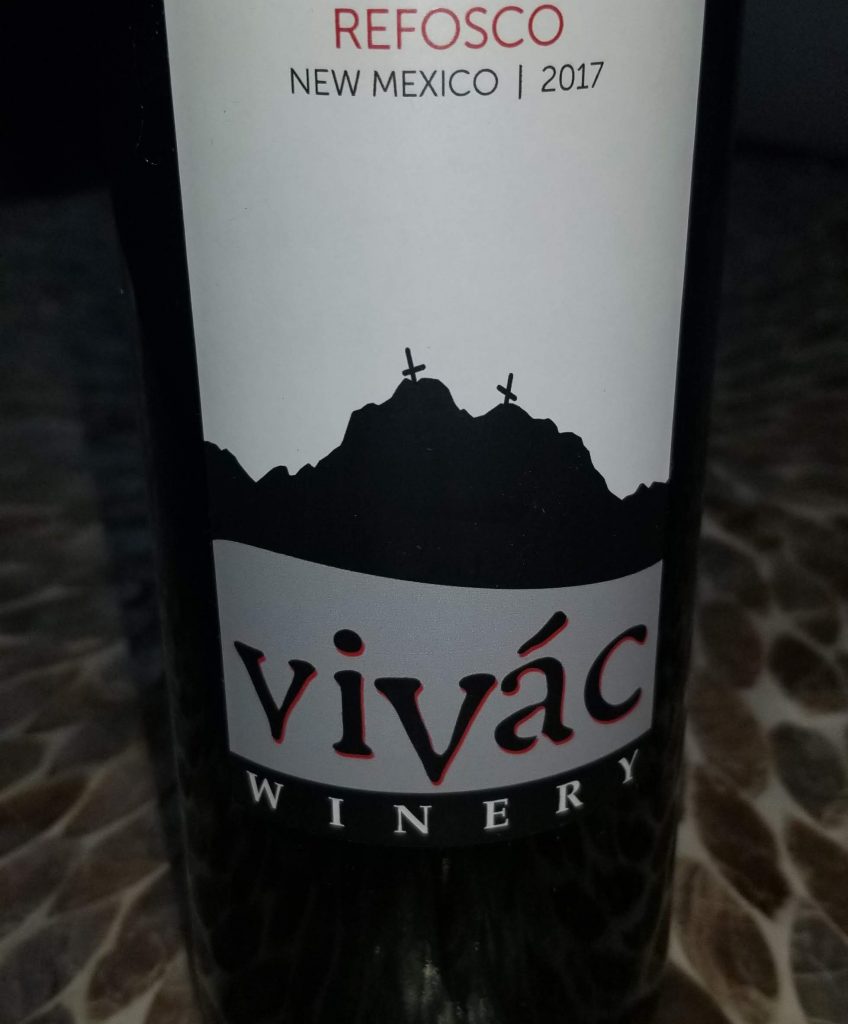 Vivac Winery 2017 Refosco