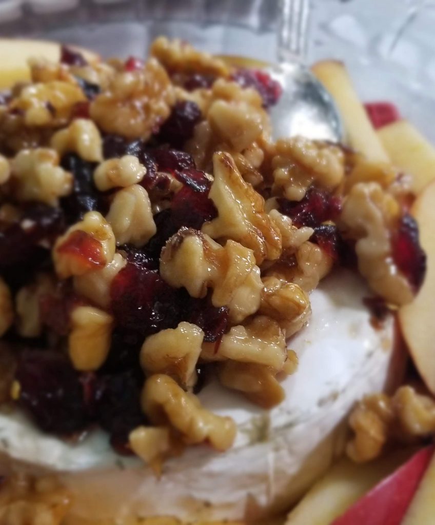 Honey Walnut Baked Brie