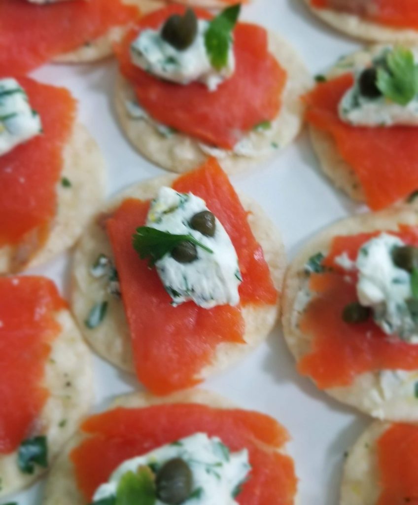 Salmon Canape