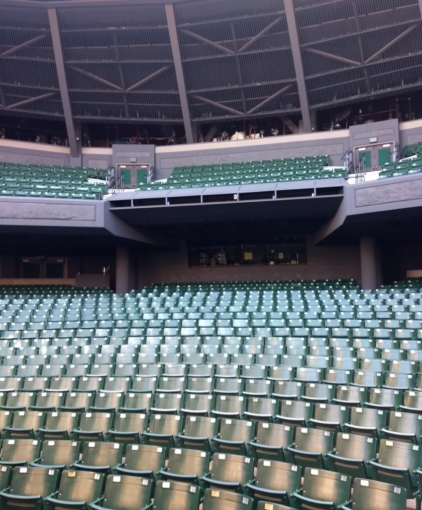 Seating at the Elizabethan Theater, photo by Don Sonderling