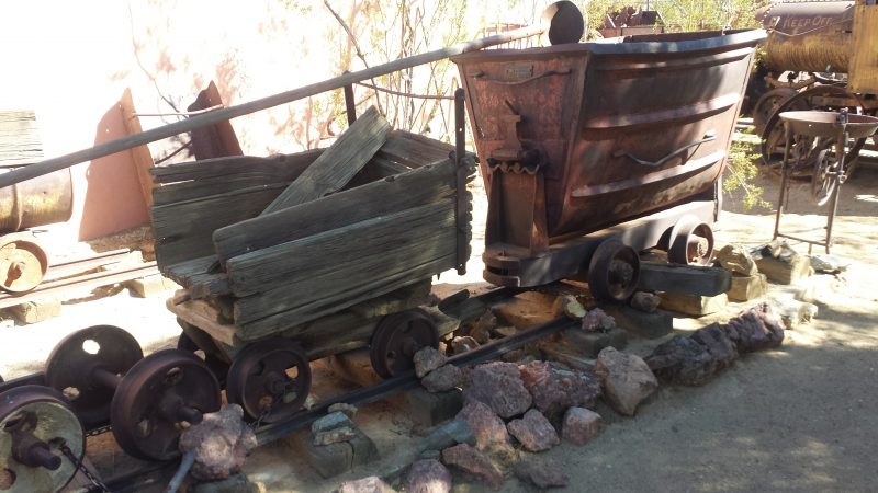 Mining equipment in Randsburg