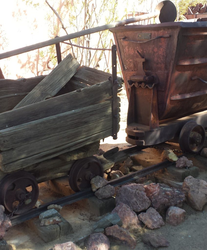 Mining equipment in Randsburg