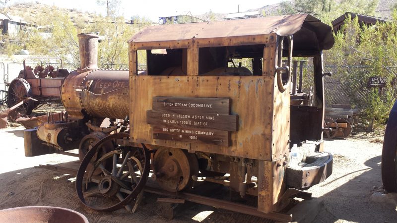 Mining equipment in Randsburg