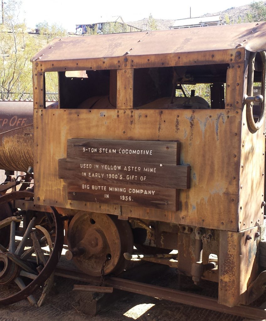 Mining equipment in Randsburg