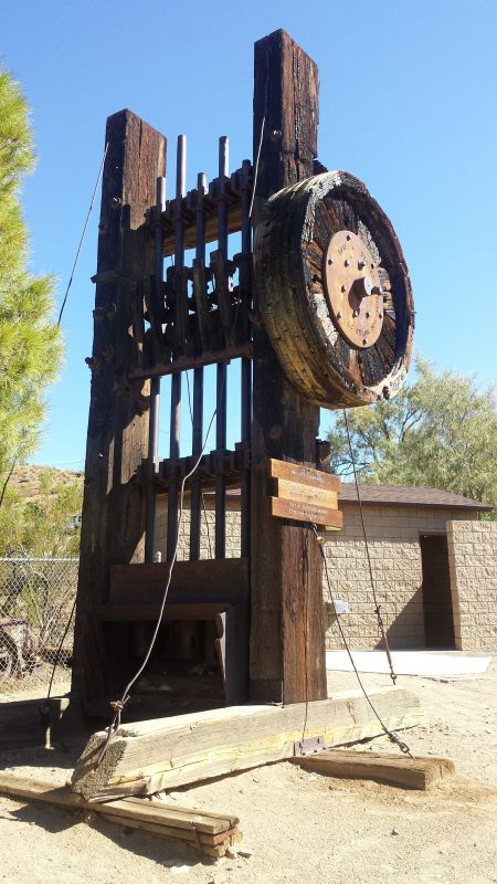 Mining equipment in Randsburg