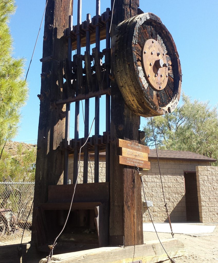 Mining equipment in Randsburg