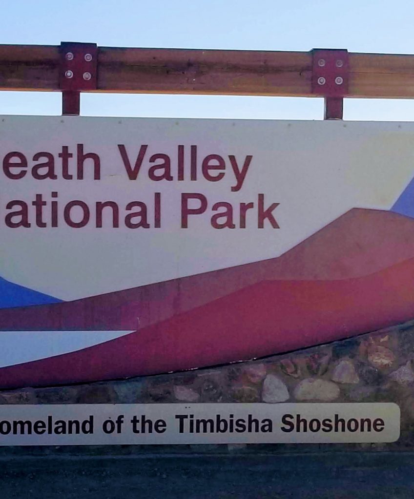 Entrance to Death Valley