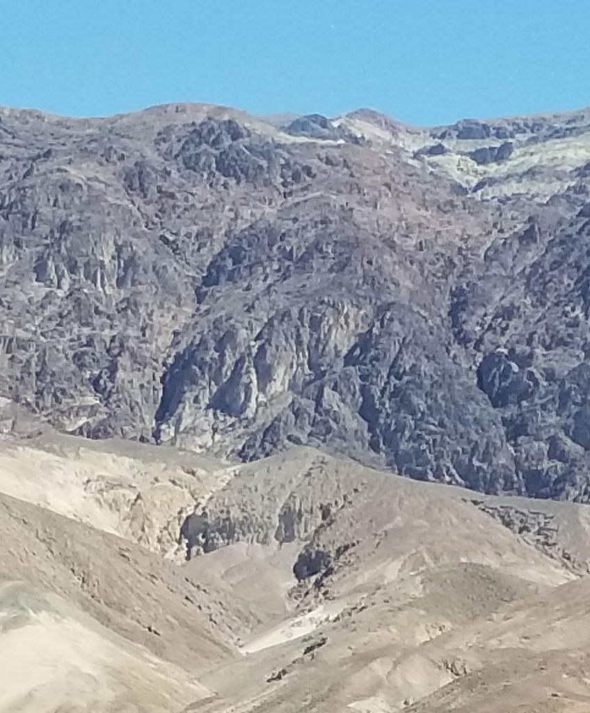 Barren hills of Death Valley