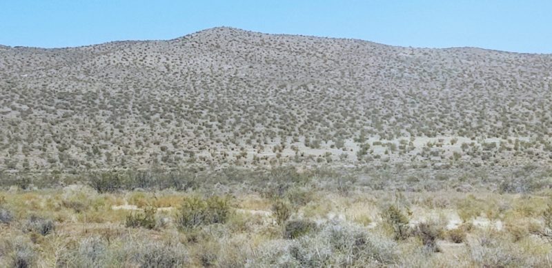 Barren countryside off I-15