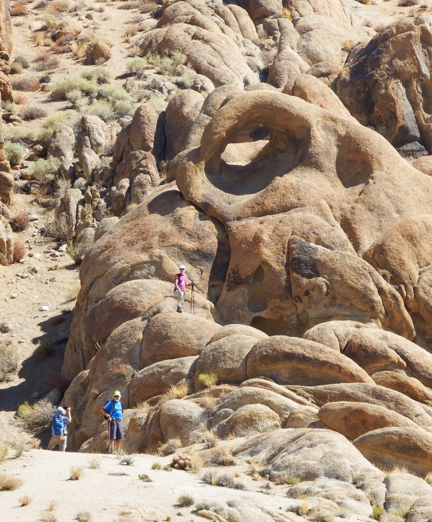 Eye of the Arch at Alabama Hills