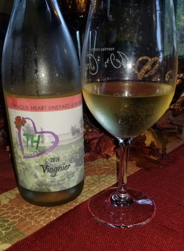 Viognier from Tranquil Heart Winery