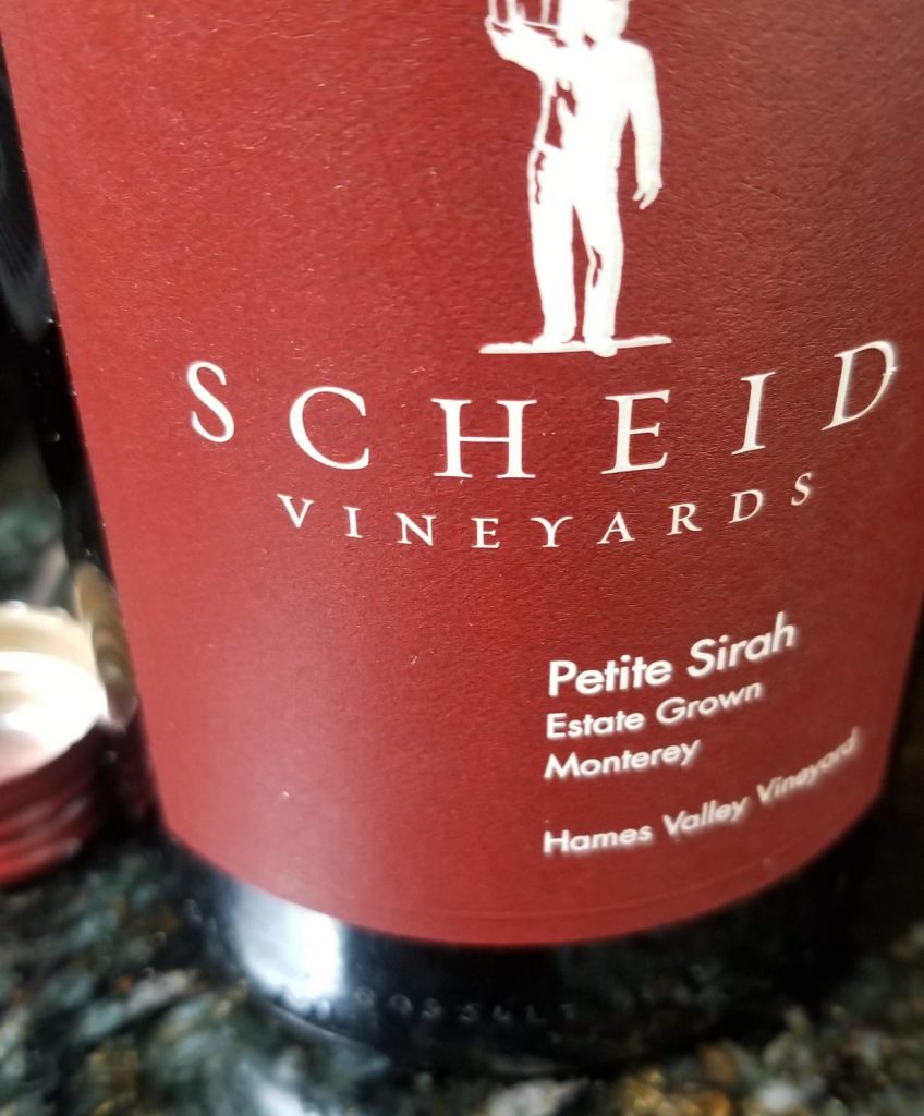 Scheid Vineyards Petite Sirah