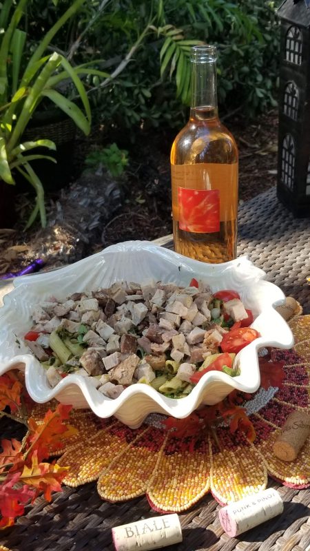 Salad Nicoise with Tres Sabores Rose