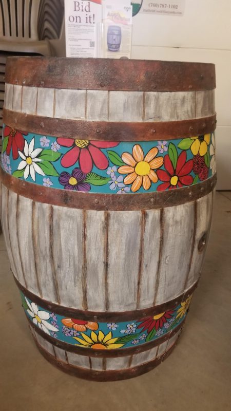 Tracy Weinzapfel's barrel