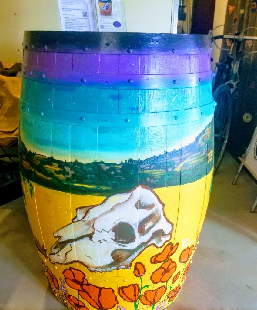 Marie Bravo's barrel