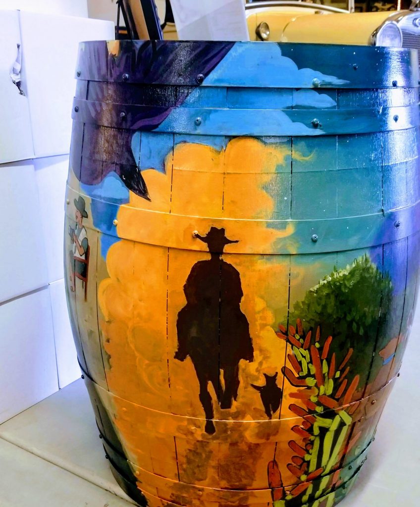 Charlene Pulsonetti's barrel