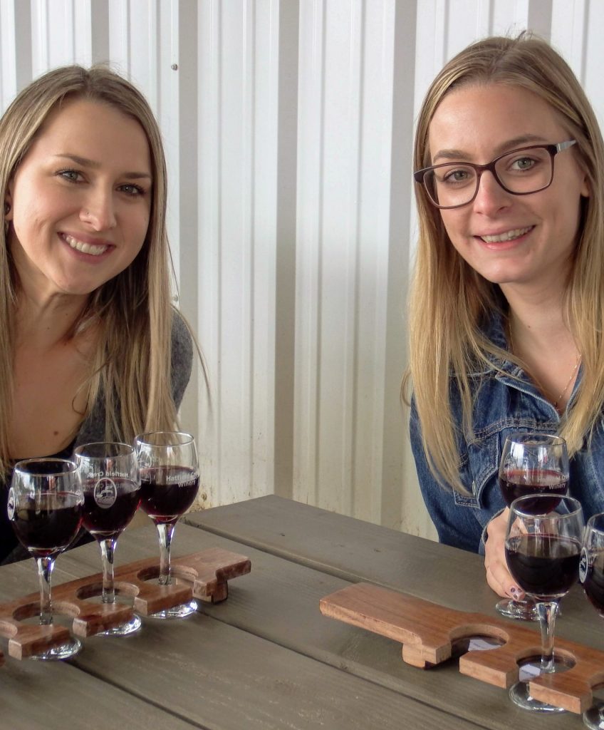 Winetasters at Hatfield Creek Winery