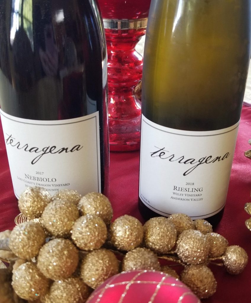 Terragena Nebbiolo and Riesling