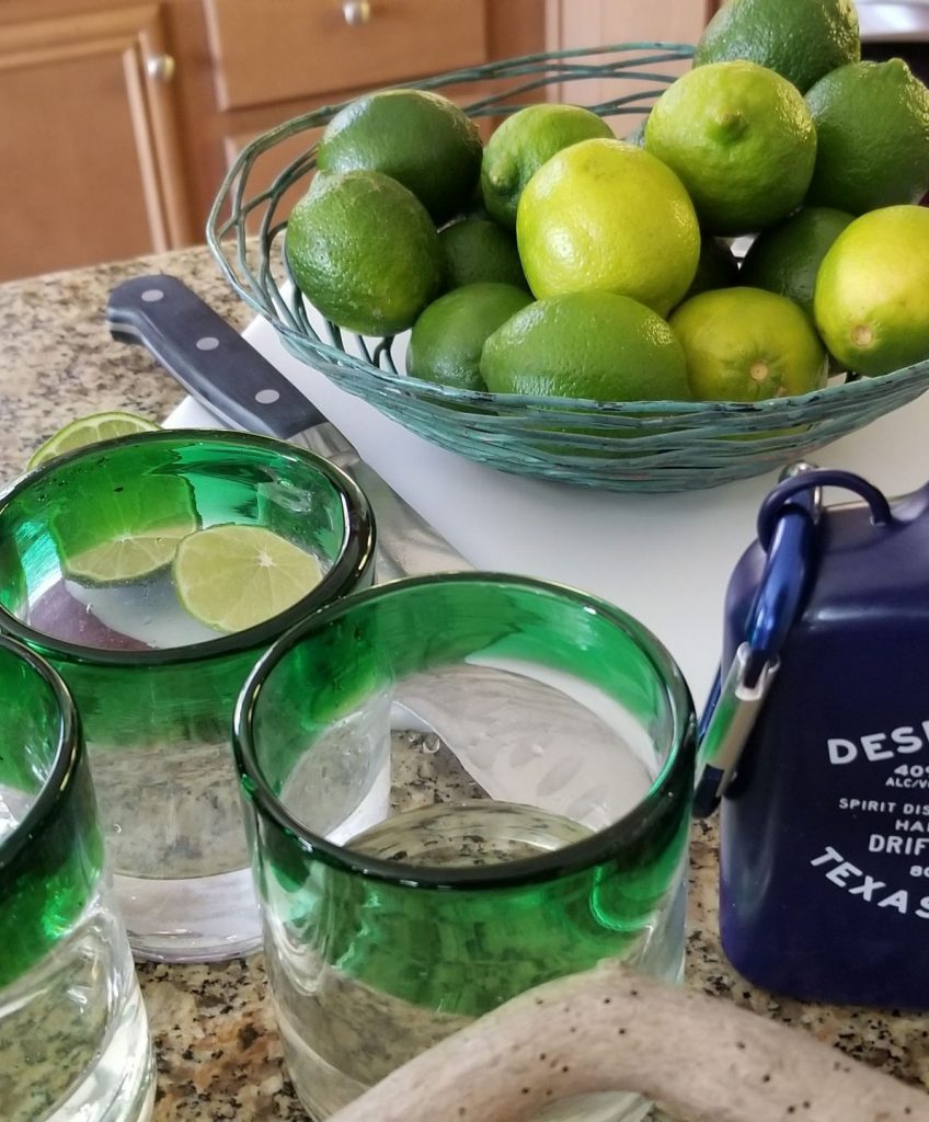 Making River Ritas in the desert