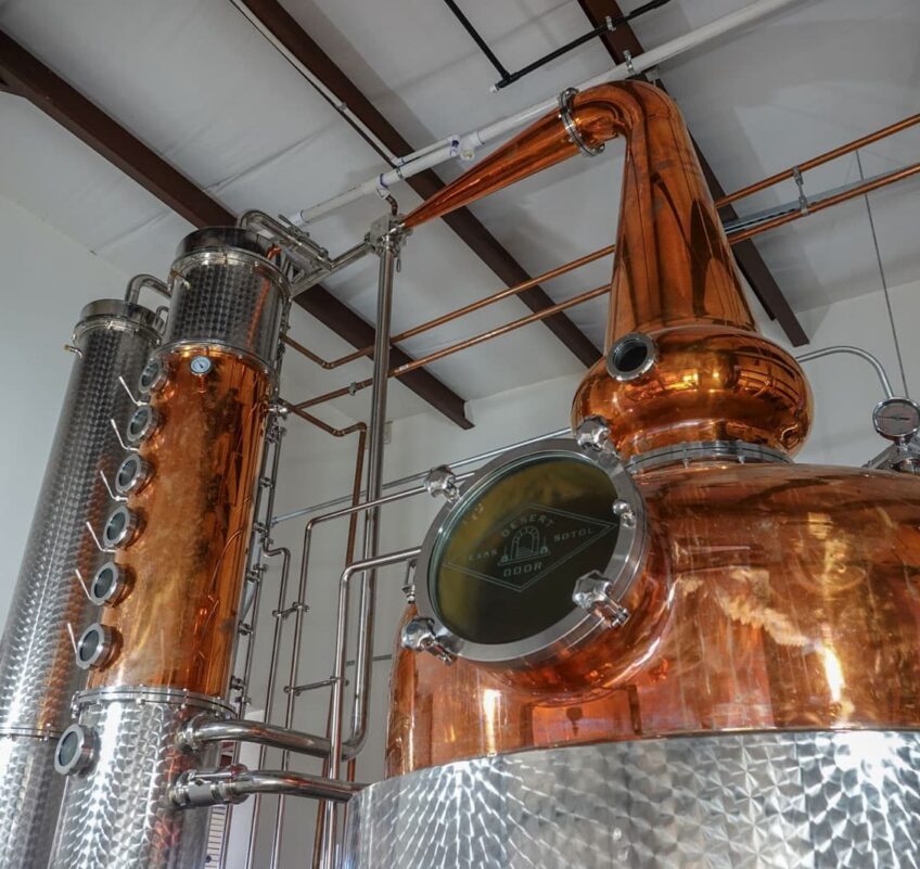 Still for distilling Sotol