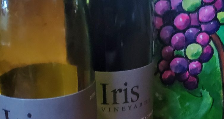 Iris Vineyards 2020 Pinot Gris and Pinot Noir